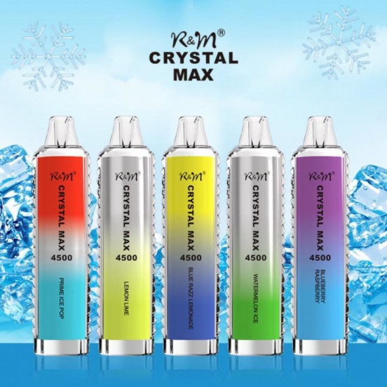 Smok Disposable Vapes R&m Crystal Max 4500 Wholesale