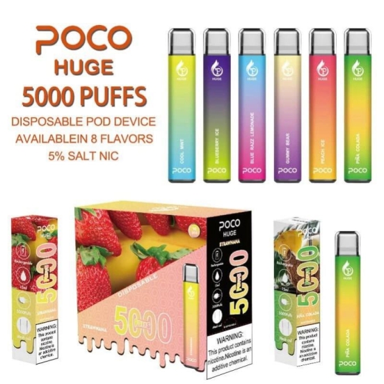 Original Big Puff Pen Plus Poco Poco Huge 5000 Vape
