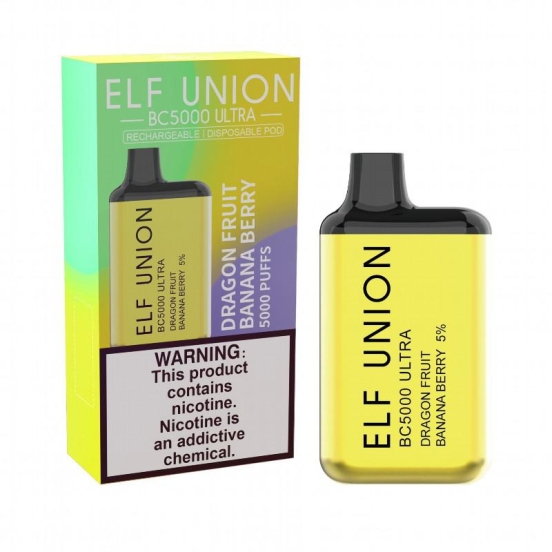 2024's Premium Vape Pen ELF UNION USA Elf Union Bc Ultra 5000 Puffs Vape