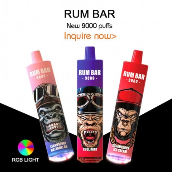 Cheap Pricing Wholesale Rum 9000 Rum 9000 Puffs Disposable Vapes