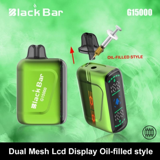 Superior Quality Wholesale Black OR Customizer Your Brand G15 15000 Puffs Vape Disposables