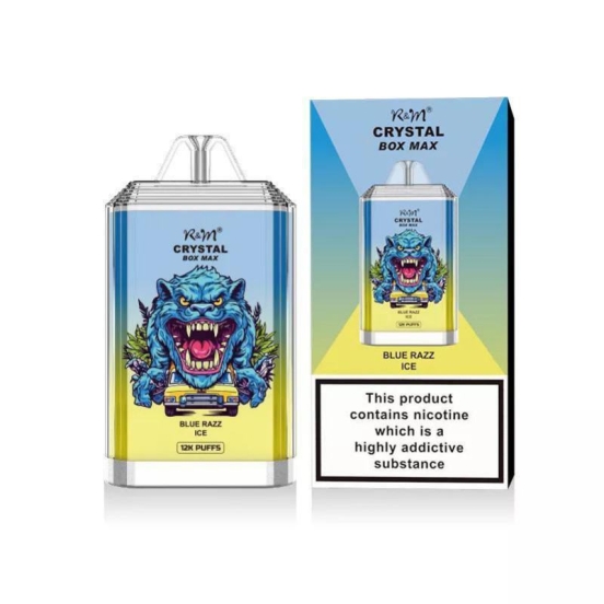 R&M Disposable Vape Brands R&m Crystal Box Max 12000 Puffs