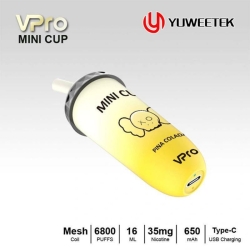 Baish Pens Vpro Mini Cup 6800 Disposable Vape