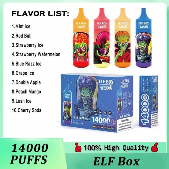 Hot Sale ELF Box Big Puff Pens Plus