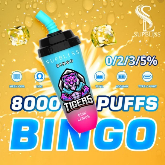 Baish Supbliss Bingo 8000 Vape Bars