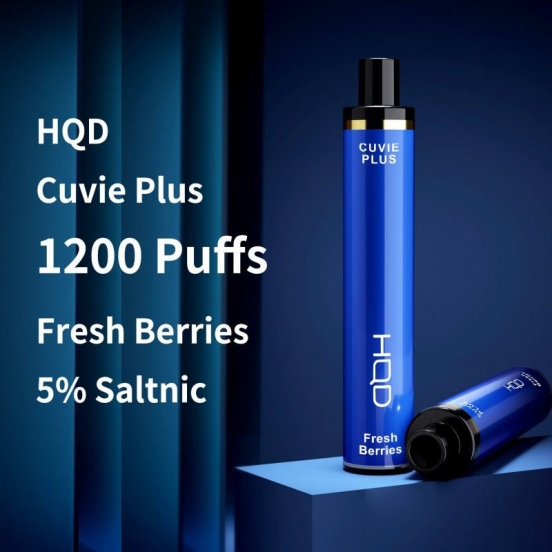 Wholesale Hqd Cuvie Plus H040 1200 Puffs Disposable Vapes