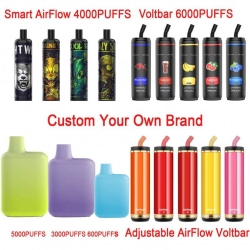 Disposable OEM ODM Vapes Vapozer 6000 Puffs