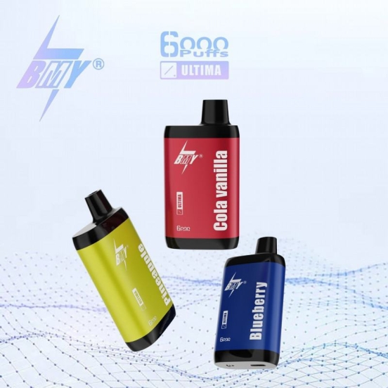 BMY Bmy-ultima 6000 Puffs Vape Flavors