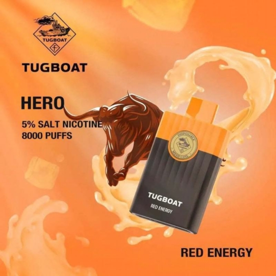AIM Tugboat Hero  14 Flavors 8000 Puffs Wholesale