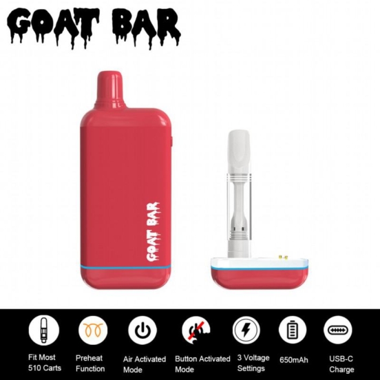  Bars Discreet Battery Design  Battery 510 Disposable Vape