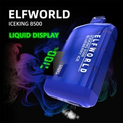 Puff Elfworld Iceking 8500 Puffs Disposable E-cigarette