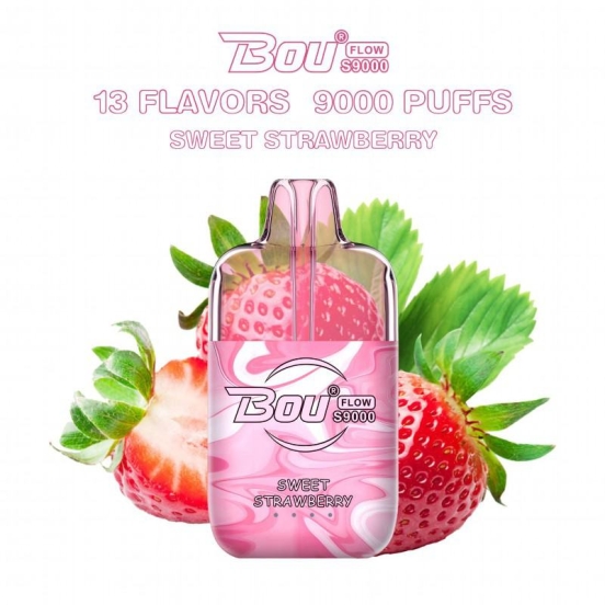 Best BOU Wholesale Disposable Vape Pen Bou Flow S 9000 Puffs