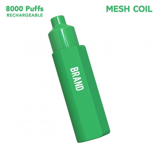 s Brand Custom A19 8000 Puffs Disposable Vape Pod