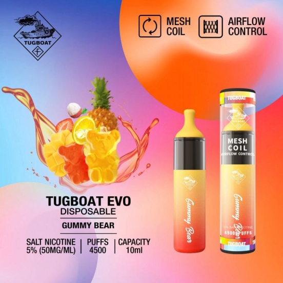 ELF World Tugboat Evo 7000 Puffs Vape Bars Wholesale