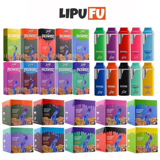 Wholesale Disposable Vape Pens Lipufu Packwoods Rubber 1g