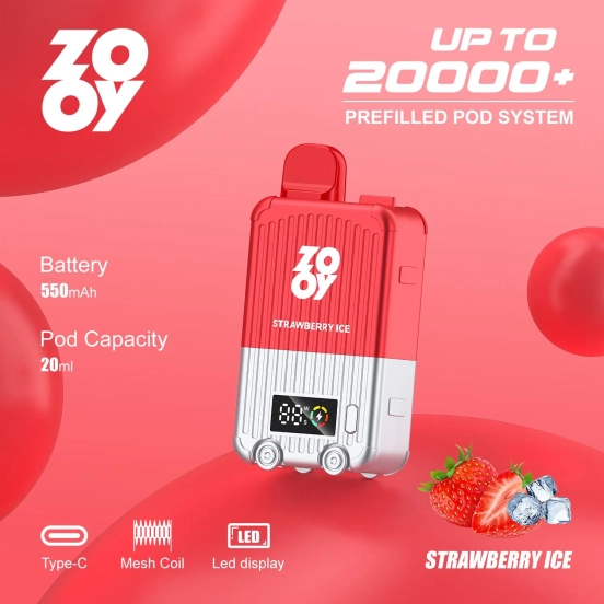 Zooy Vape PrefilledPod Puffs