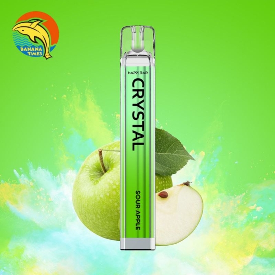 Top-notch Vaping Banana Times Wholesale Disposable Vape Pen Happ Crystal Electronic 600 Puffs
