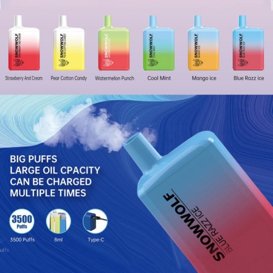 Baish Sigelei Snowwolf Mini 3500 Disposable Vape Device