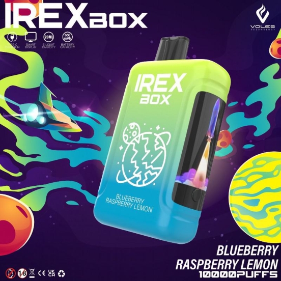 Premium Vape Pen Volestech Irex Box 10000 Puffs Boxes