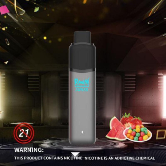 Randm sunax 700 puffs disposable e-cigarette nicotine
