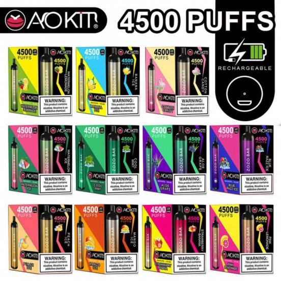 Original Wholesale Disposable Vape Bar Customizable Zozo 4500 Puffs