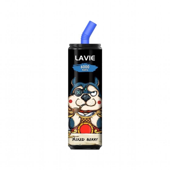 110*30mm Lavie 6000 Puffs Wholesale Disposable Vape