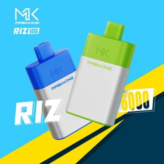 2024's Premium Vape Pen masking riz 6000 6k  vaporizer pod Wholesale Disposable Vape Pens Masking Riz 6k  Vaporizer Pod 6000 Puffs