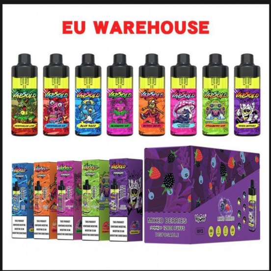 2024 Best Vape Vapsolo 12000 Puffs Wholesale Disposable Vape Bar