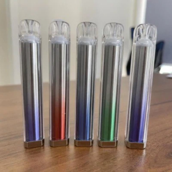 2024 Bulk Price Disposable D E-cigarette Dv Crystal 2ml 600+ Puffs Nicotine