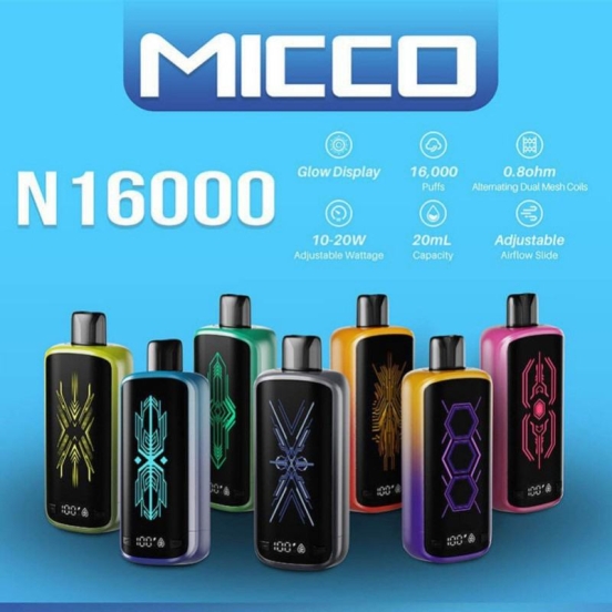 2024 Best Vape micco 16000 16k zigarette sigarette Micco  16k Zigarette Sigarette 16000 Puffs Disposable Big Hit Vape