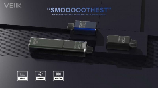 2024 Best VEIIK Micko Stick Pro Around3500 Puffs Vape Bars