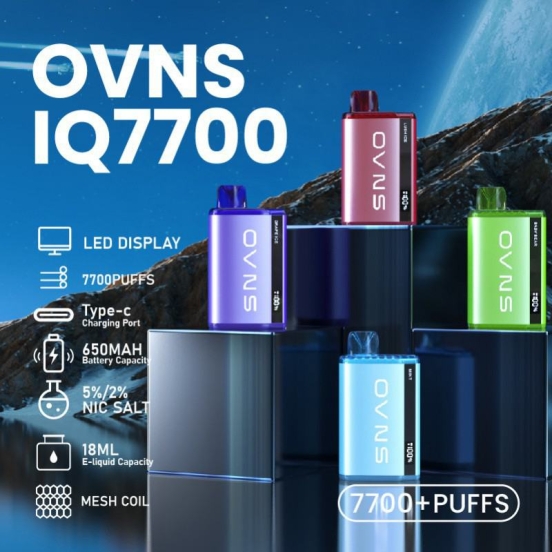 OVNS Disposable Vapes Ovns Iq 7700 Puffs Wholesale