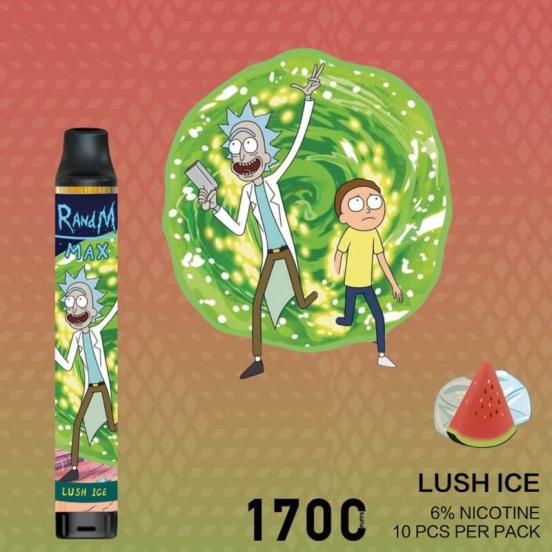 authentic Randm max 1700 puffs bar vape