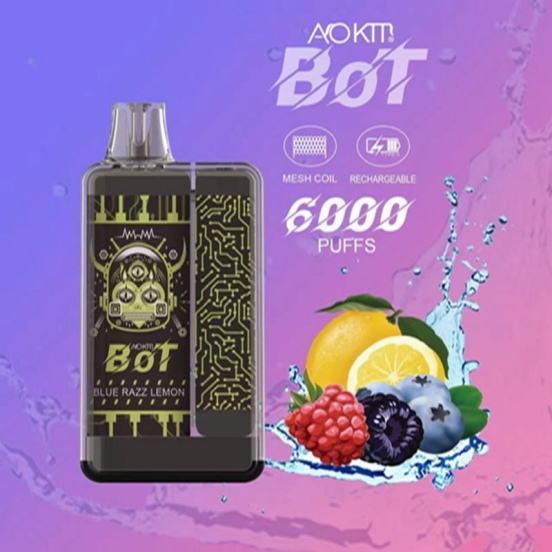 2024's Finest Vaping aokit bot 6000 6k electronic Aokit Bot  6k Electronic Mini 6000 Puffs Pen Vape