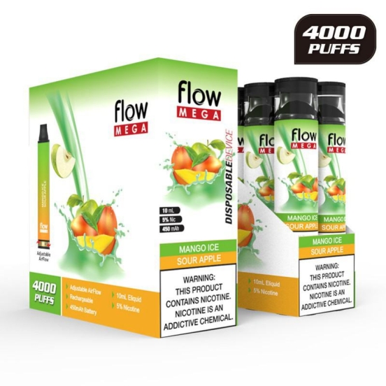 Disposable Vape Bar Wholesale MEGA FLOW Js08 5000 Puffs