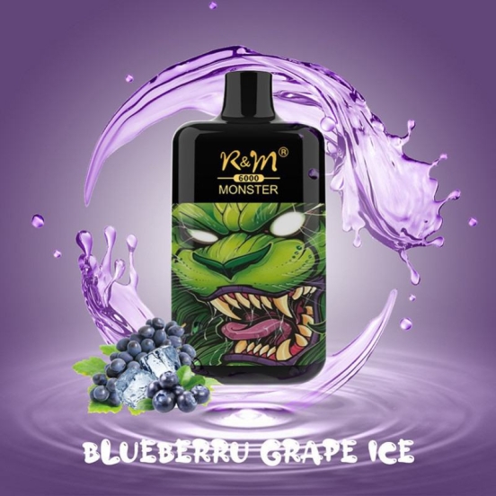 Ef & Bang/OEM/ODM Monster 6k 6000 Puffs Brands Disposable Vape