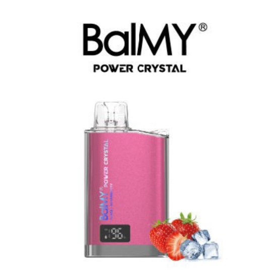 BalMY Disposable Vapes Balmy Power Crystal 8000 Puffs Wholesale