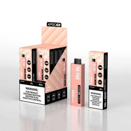 Premium Vape Pen zbood Vape Apoc Tik 14000 12000 Puffs Nederland