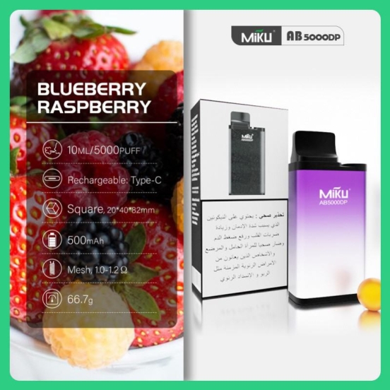 Top Selling Miku Abdp1716 5000 Puffs Vape Flavors