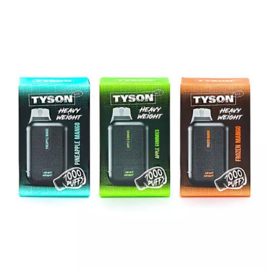 Bulk Price Wholesale Disposable Vape Bar Voles Tyson 2.0 Heavyweight 7000 Puffs