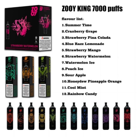 Zooy King 7000 Puffs Disposable Vape