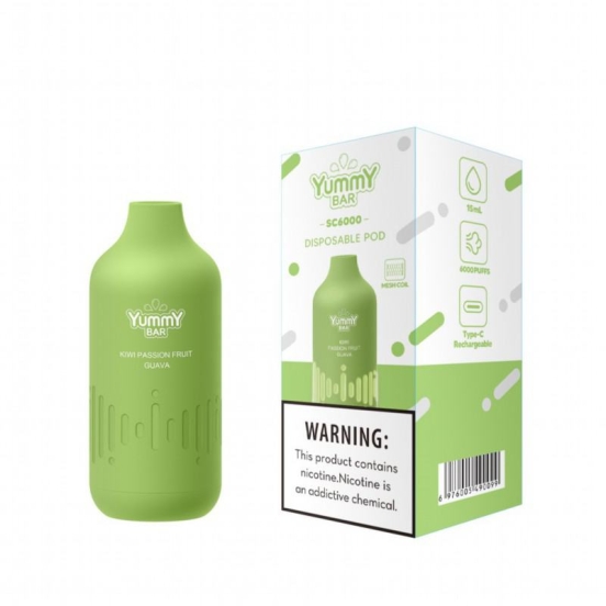 Top Selling Wholesale Disposable Vapes VECIG Yummy Sc 6000 Puffs