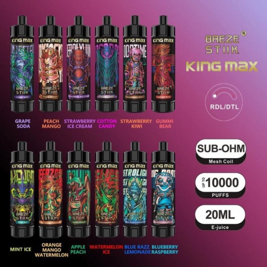 Breze King Max 10000 Disposable Smooth Hit Vape