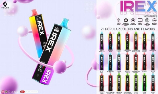 Top Sale Disposable Vape Pens Wholesale IREX Irex 10000 Puffs