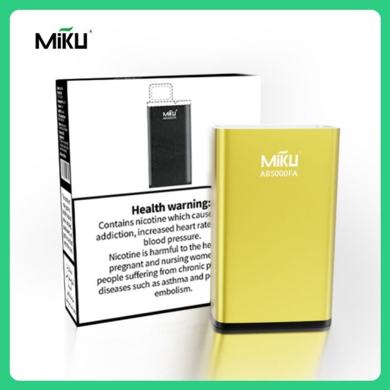 Oem Disposable Miku Vape Bar Abfa1115 5000 Puffs Wholesale Price