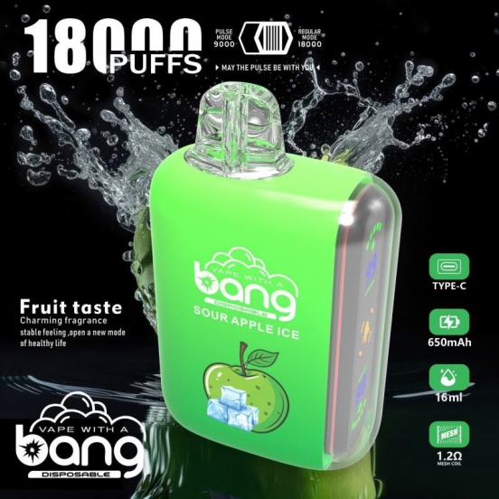 Top Selling Disposable Bang Vape 18k Puffs Brands