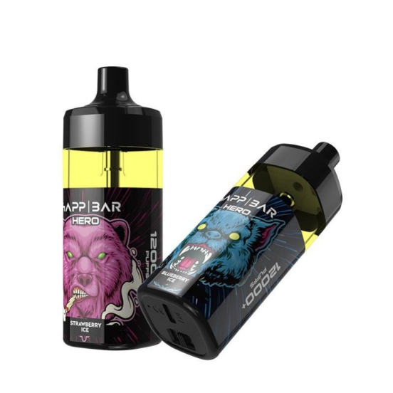 Disposable Vape Wholesale VAPRIDE Happ Hero 12000 Puffs