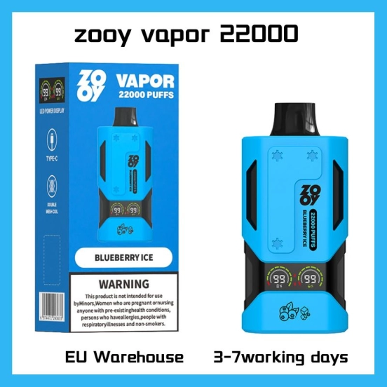 Best Quality Zooy Vapes 22000 Puffs VAPOR All Flavors
