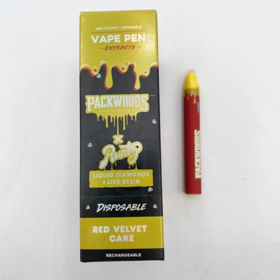 2024's Finest Vaping Packwoods X Runtz Pr60 Smooth Hit Disposable Vape