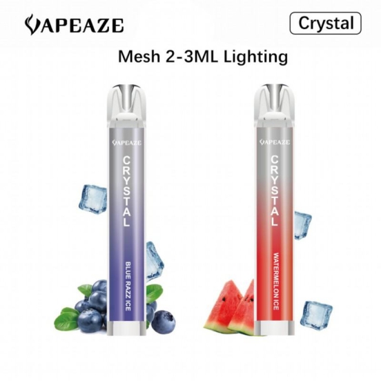Superior Quality Disposable AZE & Support Customization Vape Crystal 600 Puffs Pen Wholesale
